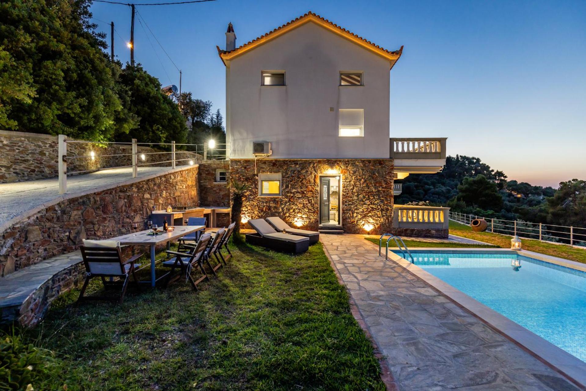 Villa Pavlos Skopelos Eksteriør billede